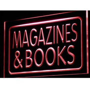 Magazines Book Shop LED Light Sign - LED Gift Works
