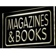 Magazines Book Shop LED Light Sign - LED Gift Works