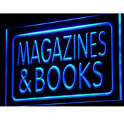 Magazines Book Shop LED Light Sign - LED Gift Works