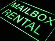 Mailbox Rental LED Light Sign - LED Gift Works
