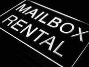 Mailbox Rental LED Light Sign - LED Gift Works
