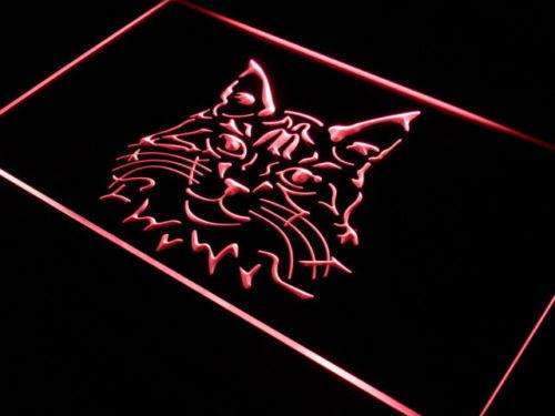 Maine Coon Cat LED Light Sign - LED Gift Works