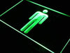 Male Mens Restroom LED Light Sign - Way Up Gifts