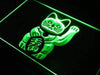 Maneki Neko Lucky Cat Charm LED Light Sign - Way Up Gifts