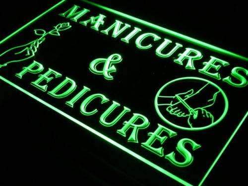 Manicures Pedicures LED Light Sign - Way Up Gifts