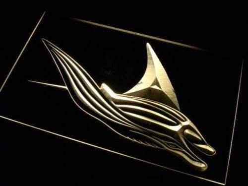 Manta Ray Decor LED Light Sign - Way Up Gifts