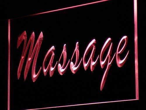 Massage Services LED Light Sign - LED Gift Works