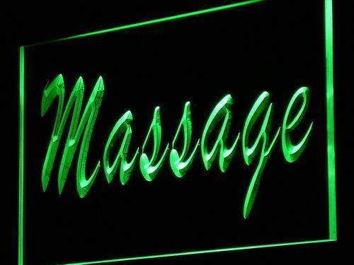 Massage Services LED Light Sign - LED Gift Works