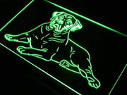 Mastiff Dog LED Light Sign - LED Gift Works