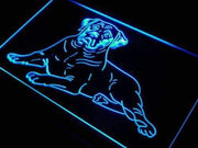 Mastiff Dog LED Light Sign - LED Gift Works