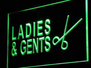 Men Women Hair Cuts LED Light Sign - LED Gift Works