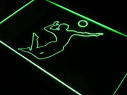 Mens Sand Volleyball LED Light Sign - LED Gift Works