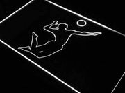 Mens Sand Volleyball LED Light Sign - LED Gift Works