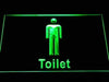 Mens Toilet Restroom LED Light Sign - Way Up Gifts