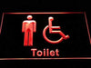 Mens with Handicap Restroom LED Light Sign - Way Up Gifts