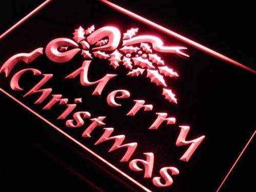 Merry Christmas Decor LED Light Sign - Way Up Gifts