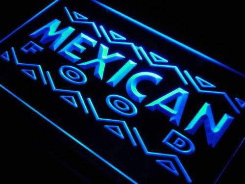 Mexican Food LED Light Sign - Way Up Gifts