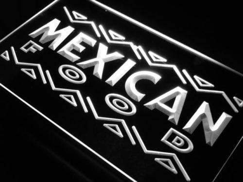 Mexican Food LED Light Sign - Way Up Gifts