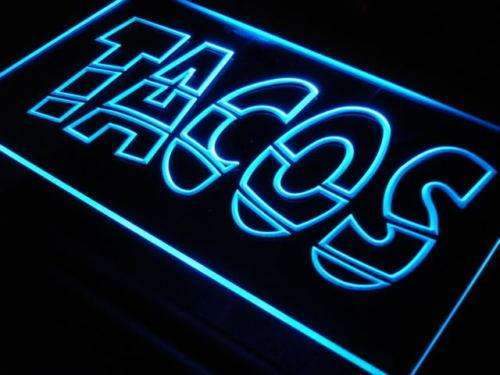 Mexican Tacos LED Light Sign - LED Gift Works