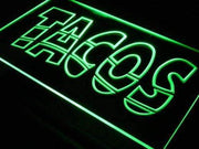 Mexican Tacos LED Light Sign - LED Gift Works