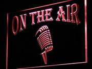 Microphone On the Air LED Light Sign - LED Gift Works