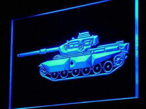 Military Tank LED Light Sign - LED Gift Works