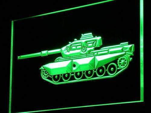 Military Tank LED Light Sign - Way Up Gifts
