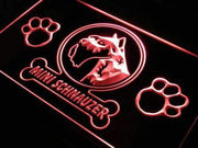 Mini Schnauzer LED Light Sign - LED Gift Works