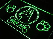 Miniature Pinscher Min Pin LED Light Sign - LED Gift Works