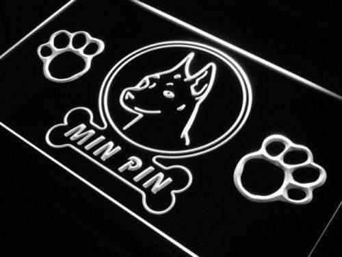 Miniature Pinscher Min Pin LED Light Sign - Way Up Gifts