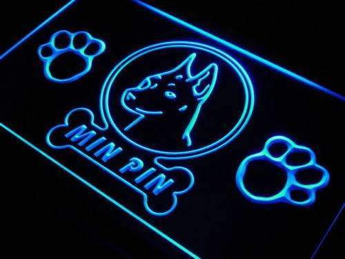 Miniature Pinscher Min Pin LED Light Sign - Way Up Gifts