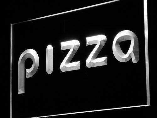 Modern Pizza LED Light Sign - Way Up Gifts