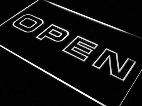 Modern Store Open LED Light Sign - Way Up Gifts