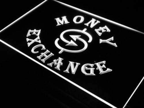 Money Exchange LED Light Sign - Way Up Gifts