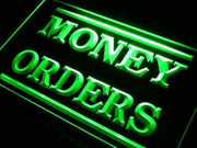 Money Orders LED Light Sign - LED Gift Works