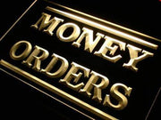 Money Orders LED Light Sign - LED Gift Works