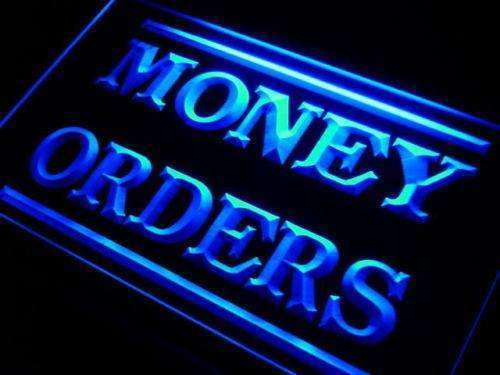 Money Orders LED Light Sign - Way Up Gifts