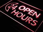 Moon Open 24 Hours LED Light Sign - LED Gift Works