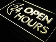 Moon Open 24 Hours LED Light Sign - LED Gift Works
