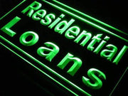 Mortgage Residential Loans LED Light Sign - LED Gift Works