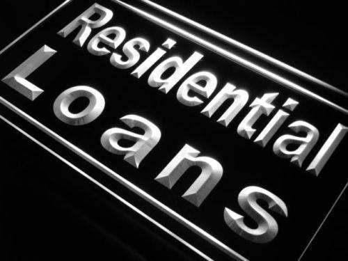 Mortgage Residential Loans LED Light Sign - Way Up Gifts