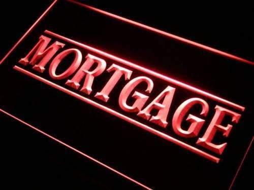 Mortgage Services LED Light Sign - LED Gift Works