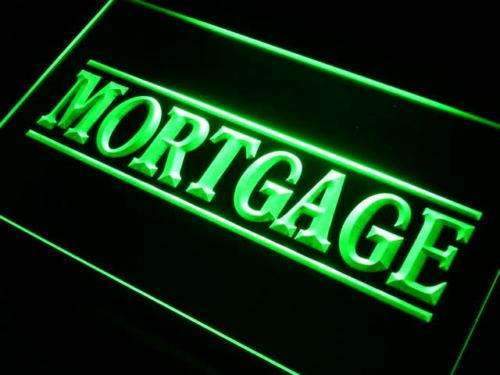 Mortgage Services LED Light Sign - LED Gift Works