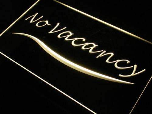 Motel No Vacancy LED Light Sign - LED Gift Works