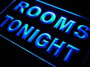 Motel Rooms Tonight LED Light Sign - LED Gift Works
