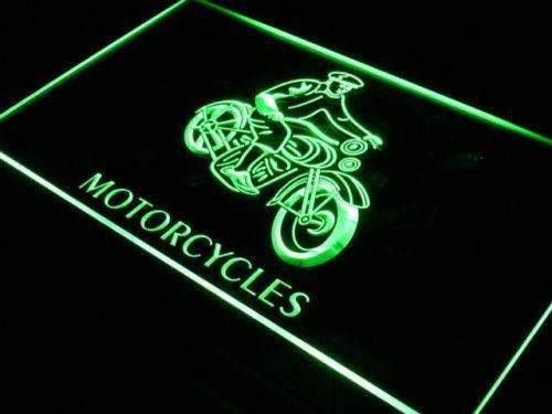 Motorcycles for Sale Repairs LED Light Sign - LED Gift Works