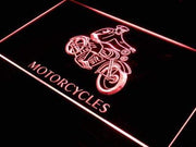 Motorcycles for Sale Repairs LED Light Sign - LED Gift Works