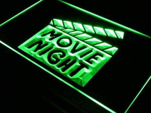 Movie Night LED Light Sign - LED Gift Works