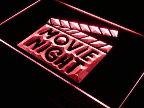 Movie Night LED Light Sign - LED Gift Works