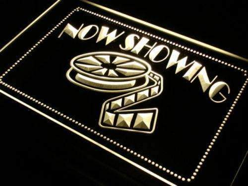Movie Theater Now Showing LED Light Sign - Way Up Gifts